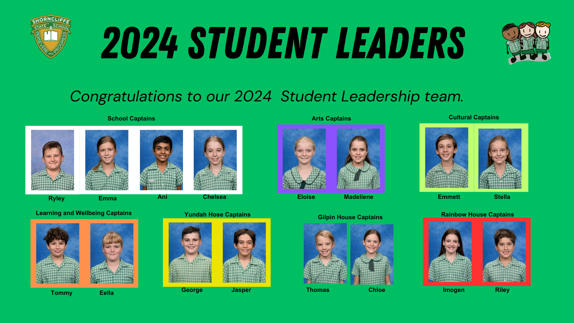 2024 Student Leaders